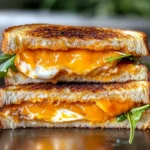 Cheddar Pumpkin Healthier Grilled Cheese