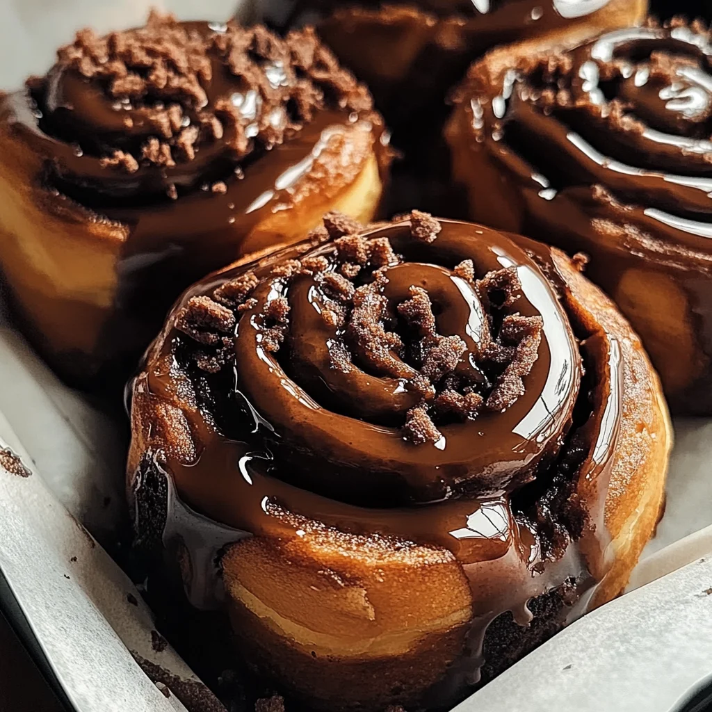 Chocolate Cinnamon Rolls