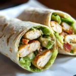 Chopped Chicken Caesar Salad Wrap Recipe