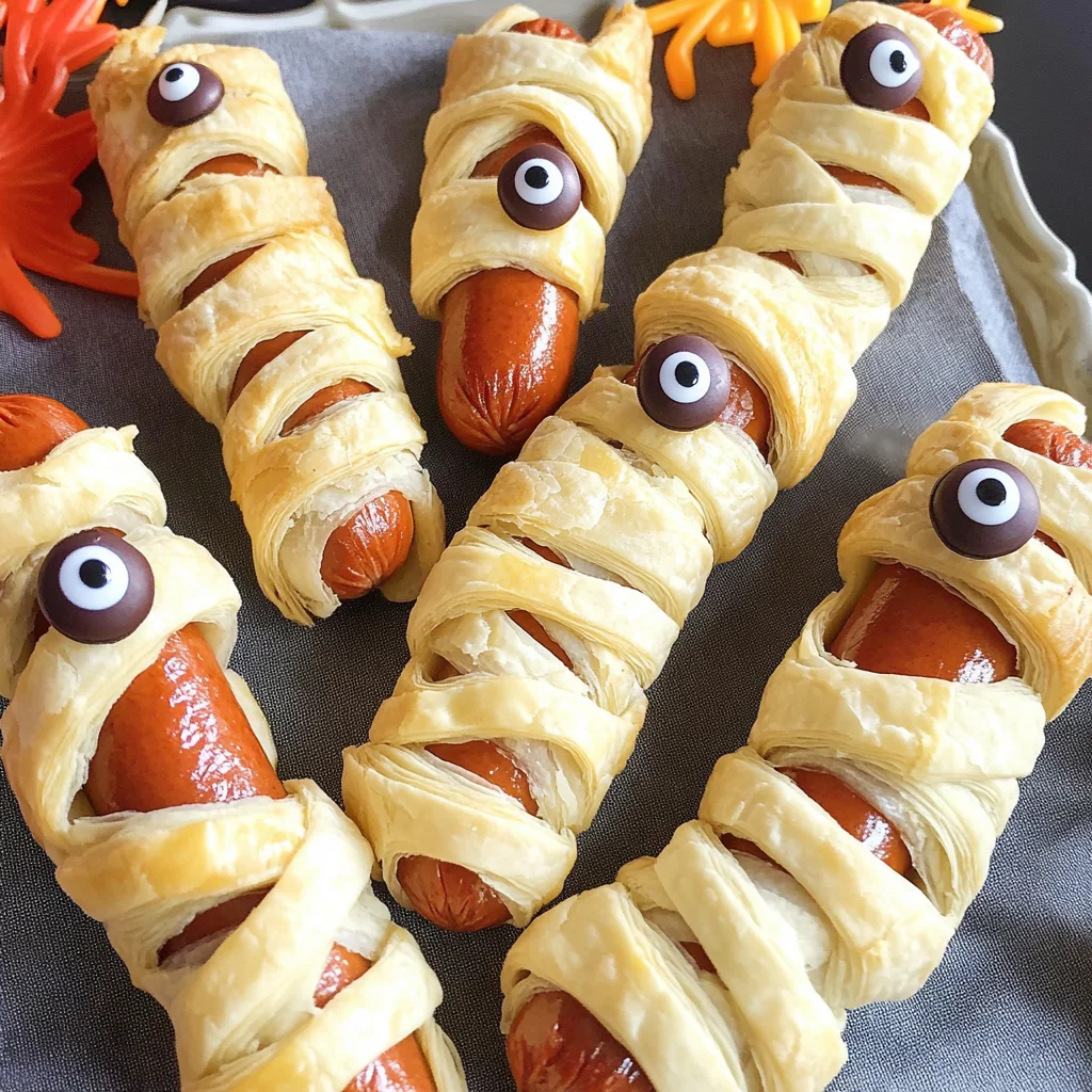Easy Mummy Hot Dogs Recipe
