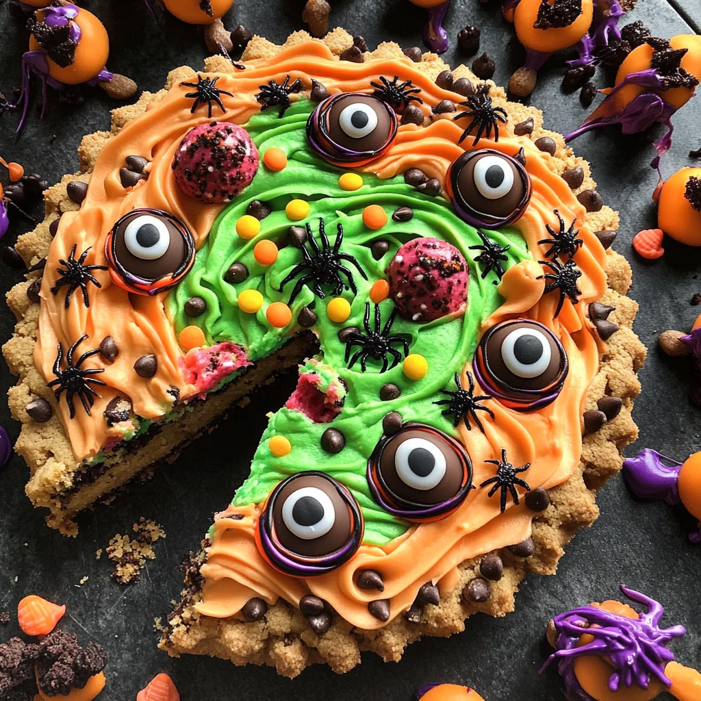Halloween Cookie Cake