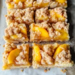 Heavenly Summer Peach Bars: A Sweet Slice of Sunshine