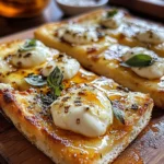 Hot Honey Garlic Bread Pizza