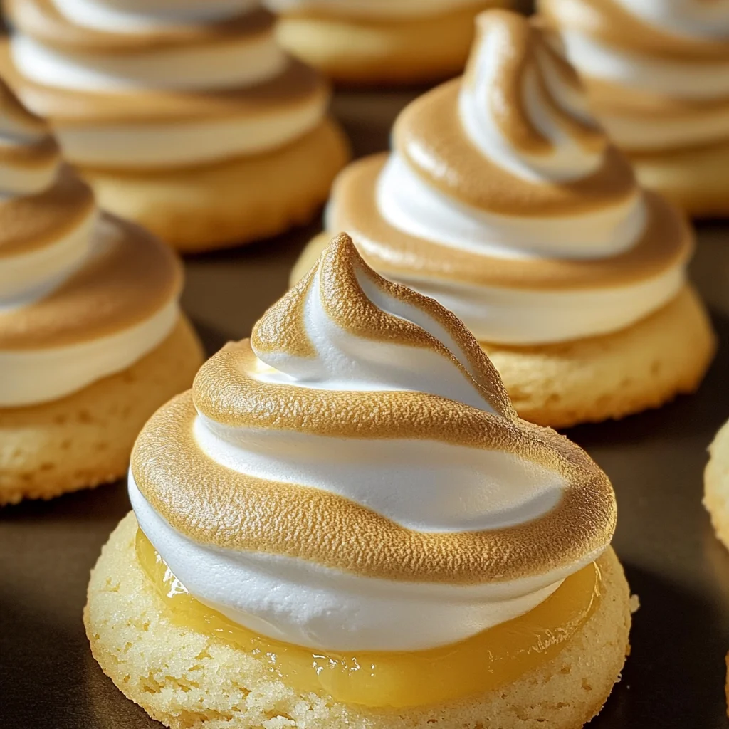 Lemon Meringue Pie Cookies Recipe
