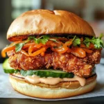 Thai Fried Chicken Sandwich