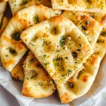 Air Fryer Garlic Flatbread - Quick & Delicious