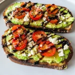 Avocado Toast with Feta and Cherry Tomatoes: A Perfectly Balanced Delight
