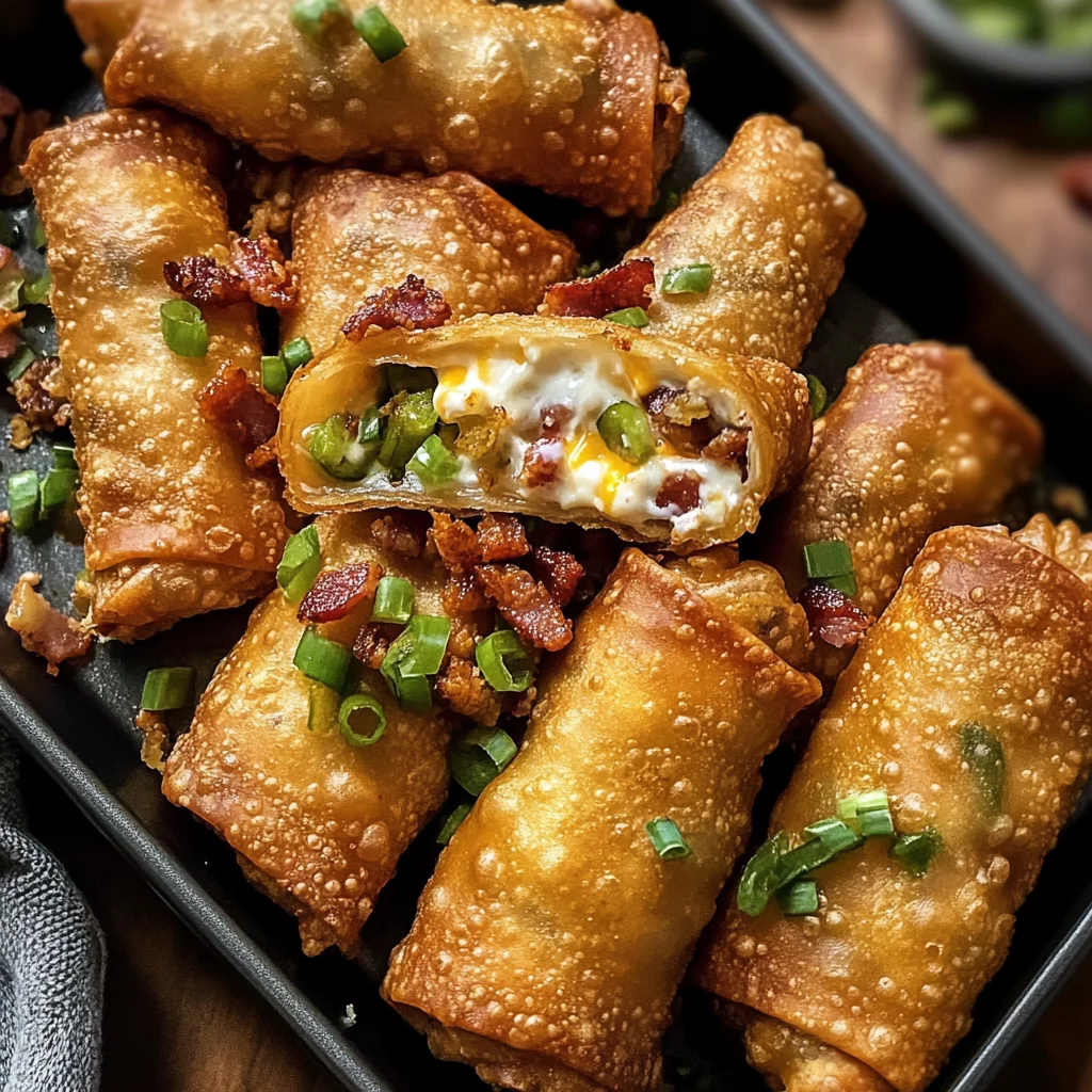 Bacon Jalapeño Eggrolls