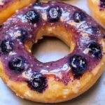Baked Blueberry Donuts