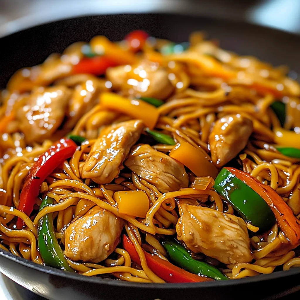 Chicken Lo Mein Recipe