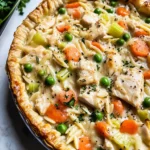 Creamy Chicken Pot Pie Orzo