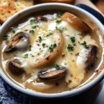 Creamy French Onion and Mushroom Soup