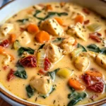 Creamy Marry Me Tuscan Chicken Soup