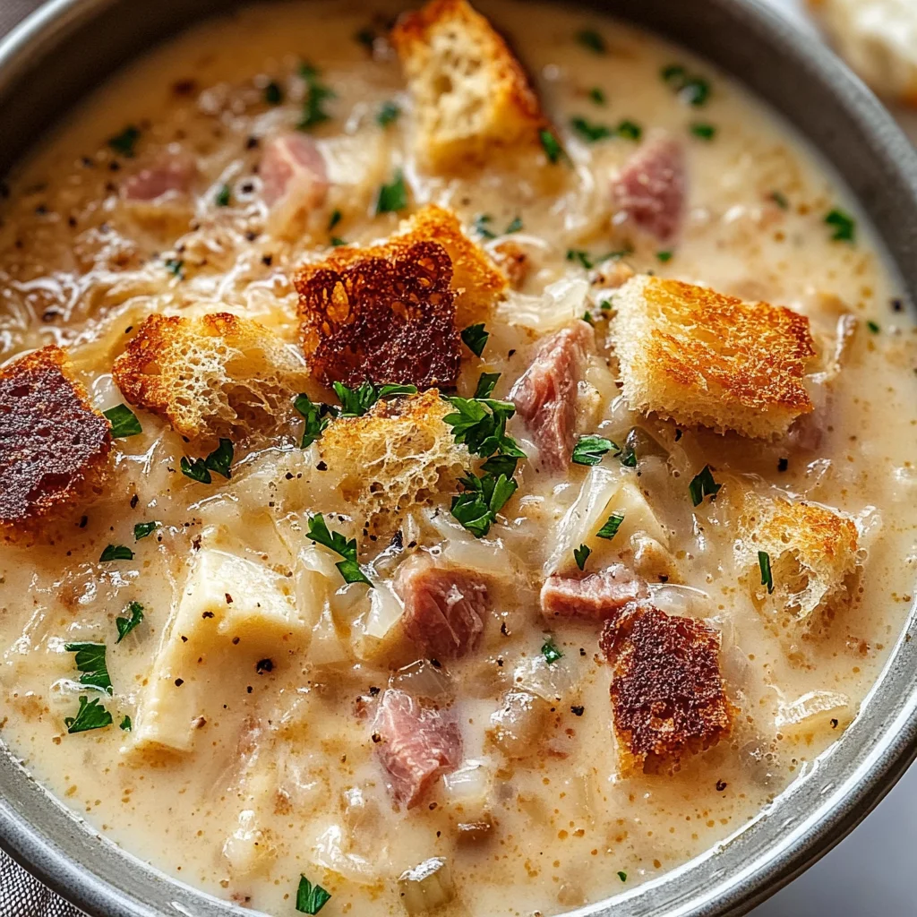 Creamy Reuben Soup: A Delicious Twist on a Classic