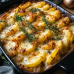French Onion Potato Bake