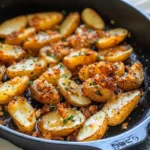 Garlic Herb Roasted Potato Skins
