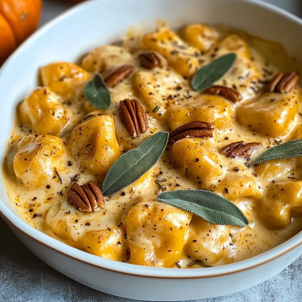 Pumpkin Gnocchi Bake