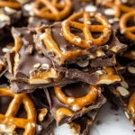 Salted Caramel Pretzel Bark