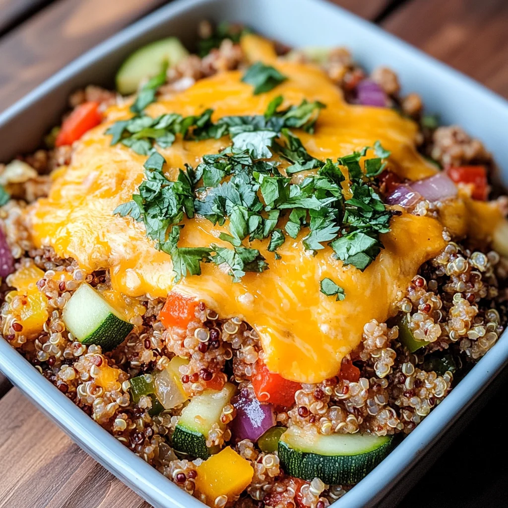 Tasty Quinoa Taco Bake Recipe
