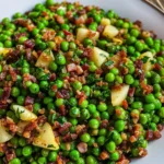 Thanksgiving Peas (with Pear and Pancetta)