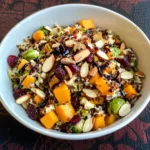 Wild Rice Harvest Bowls with Fig Balsamic Vinaigrette